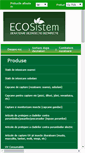Mobile Screenshot of eco-sistem.ro